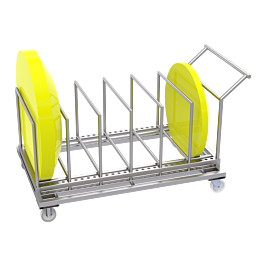 Adjustable Lid Trolley