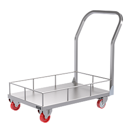 Rimmed Platform Trolley 