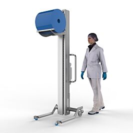 Electric Reel Lifter With Cradle Attachment