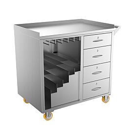 Mobile Case Storage Cabinet 