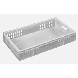 Vented Sides Solid Base Tray 