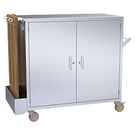 Mobile Scale Storage Cabinet