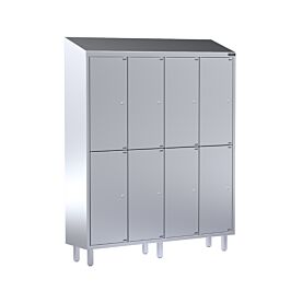 8 Door Stainless Steel Locker