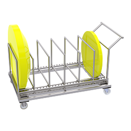 Adjustable Lid Trolley