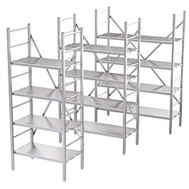 Aluminium Light Duty Racking