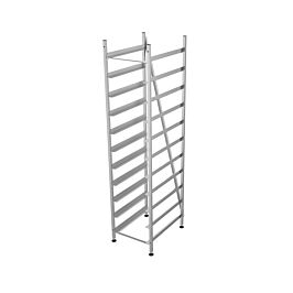 Plastic Tray Storage Rack - One Bay