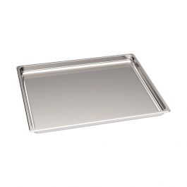 Stainless Steel 2 X 1 40mm Deep Plain Gastro Tray SYSPAL | UK