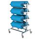 Reel Storage Trolley - Blue Reels