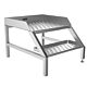 Stainless Steel Static Access Steps - 1 step w/platform