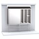 Through wall PPE Dispenser Cupboard