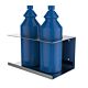 Wall Mounted Bottle Holder - Double Holder